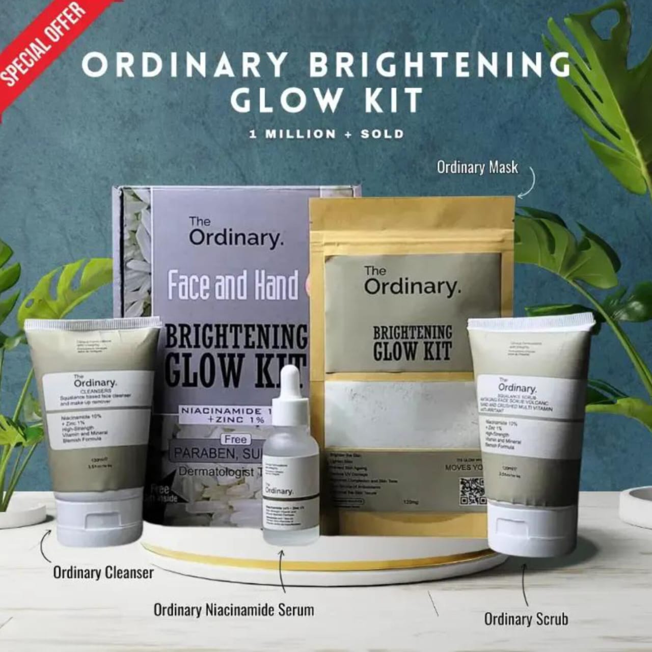 The Ordinary Skincare Kit-4 in 1