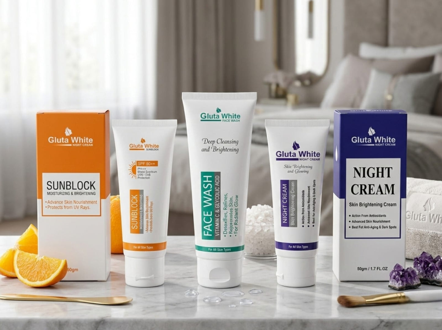 Gluta White 3-in-1 Ultimate Glow Bundle