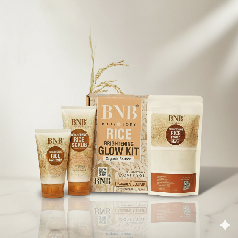 Rice Extract Facial Kit For Bright & Glowing Skin