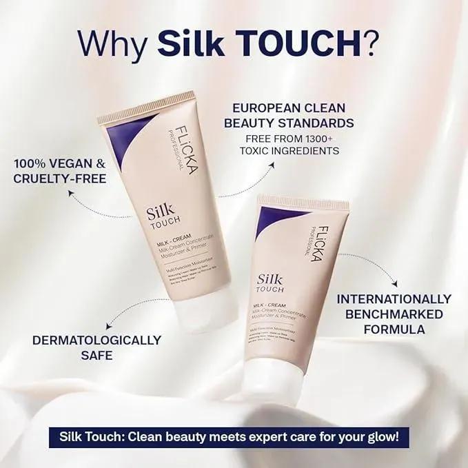 Flicka Silk Touch: The Ultimate 3-in-1 Skin Perfector