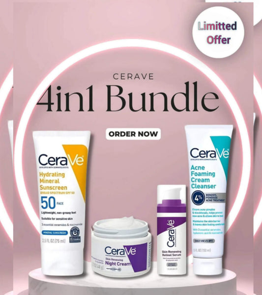 CeraVe 4-in-1 Complete Skincare Bundle