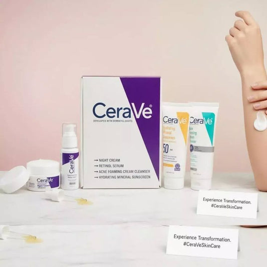 CeraVe 4-in-1 Complete Skincare Bundle