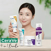 CeraVe 4-in-1 Skincare Kit: Night Cream, Sunblock, Cleanser & Serum for Radiant Skin