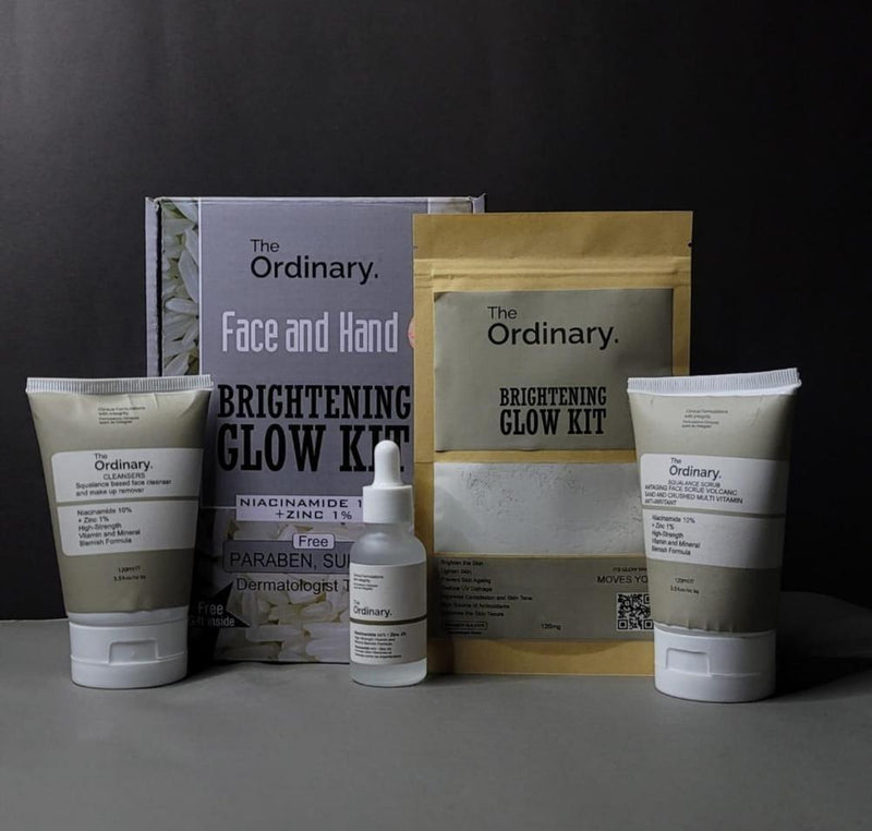 The Ordinary 4_in_1 Brightening Glow Kit For Whitening Hydrating & Exfoliating